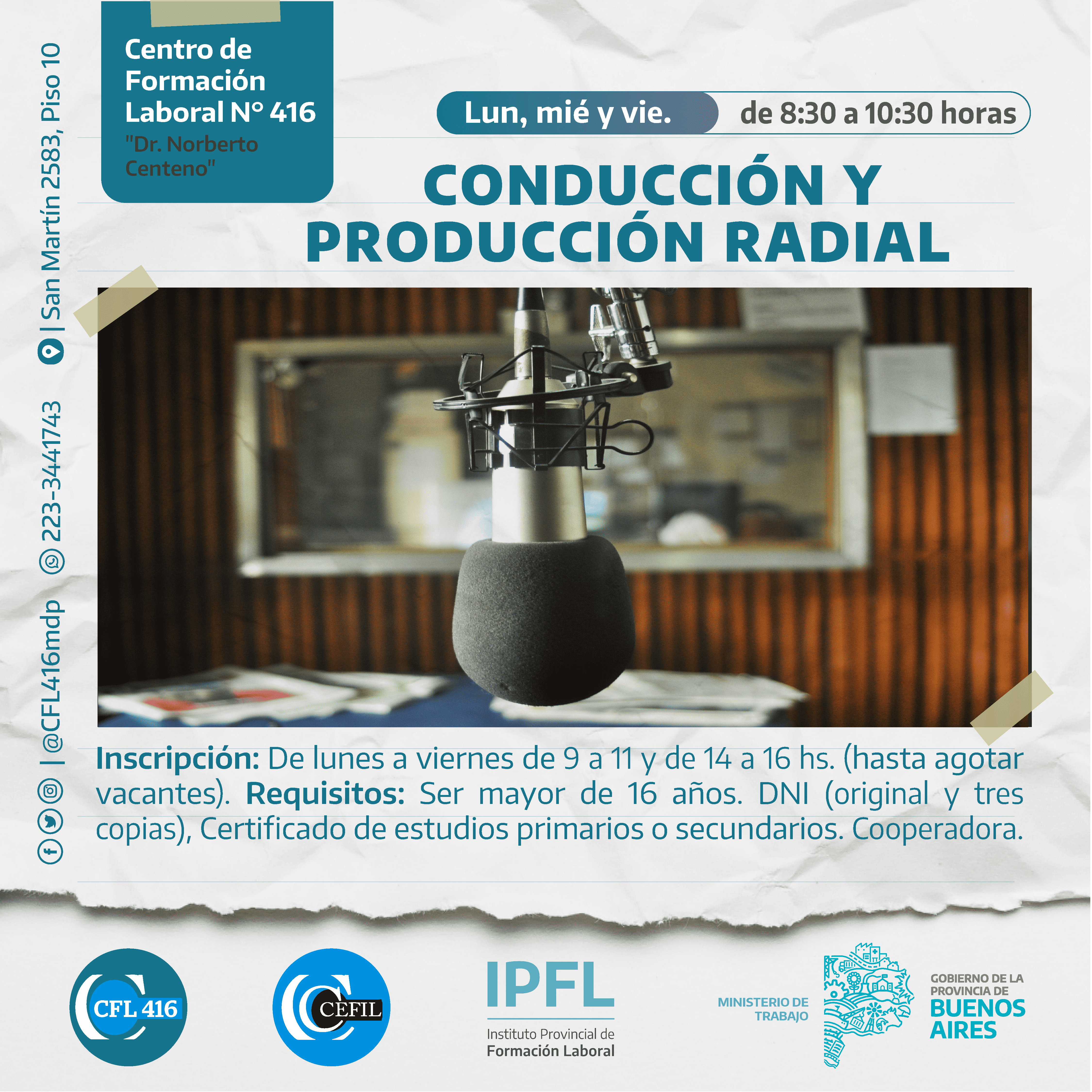Producción y Conducción Radial