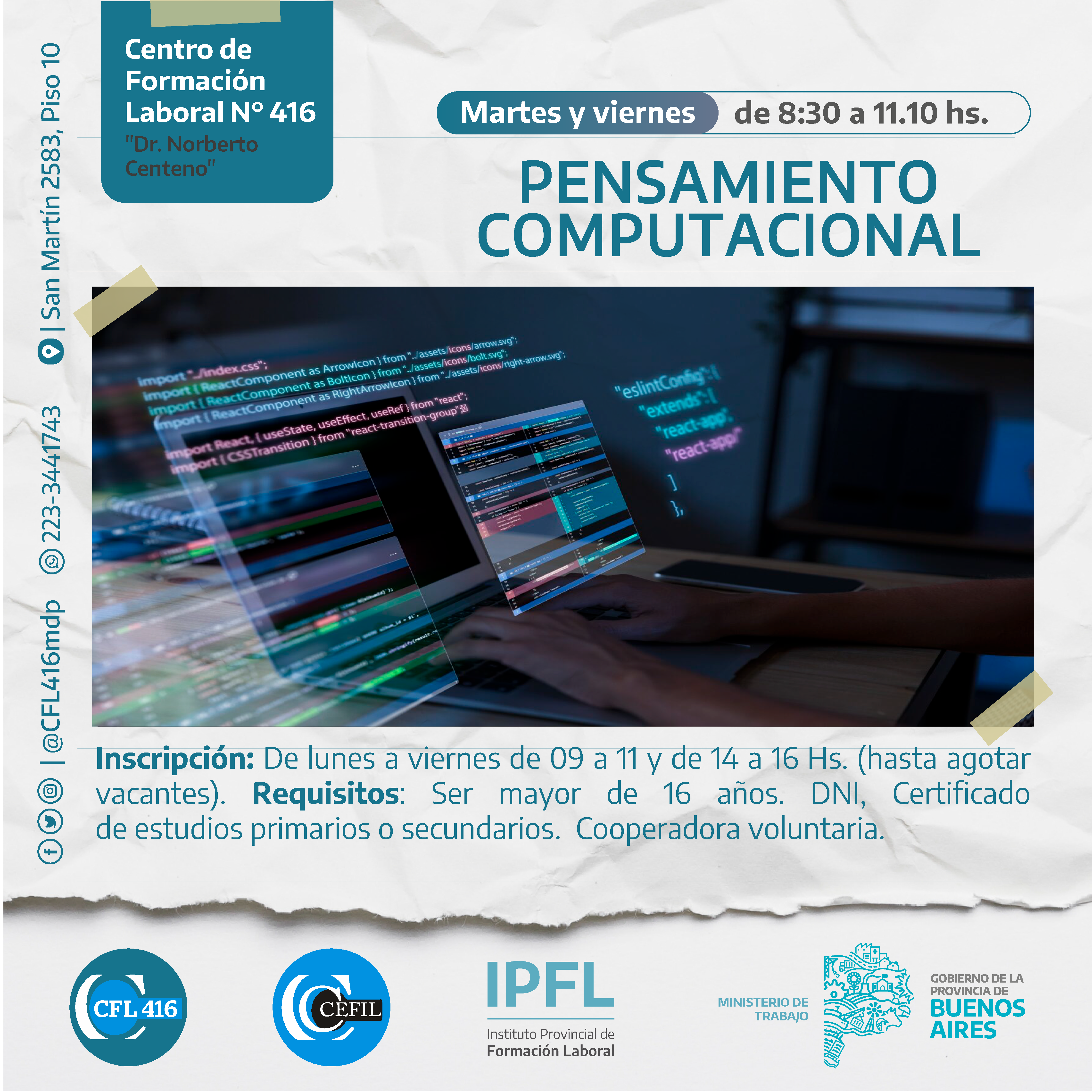 Pensamiento Computacional – Programación
