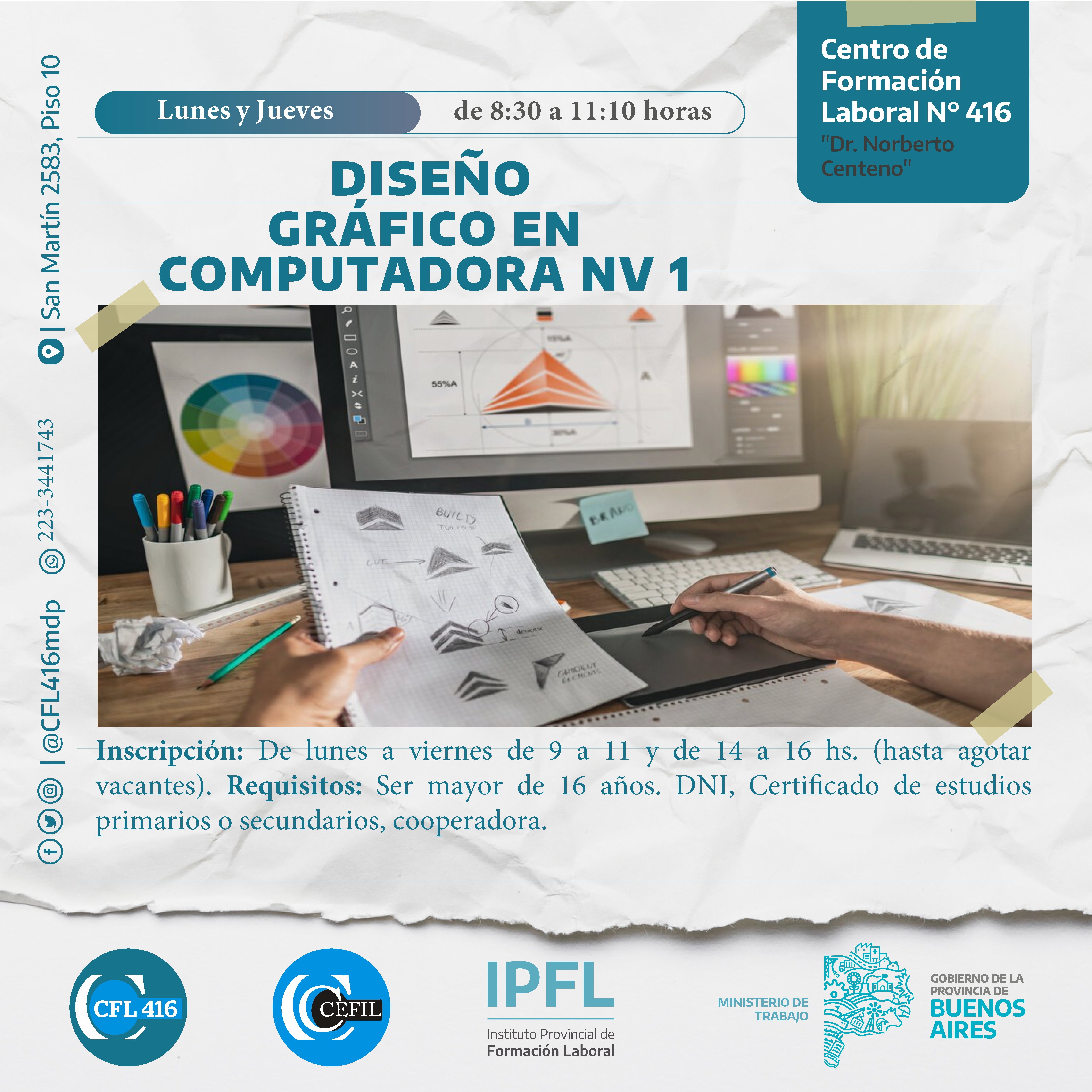 Técnicas de Diseño Gráfico en Sistemas Informáticos Nivel I